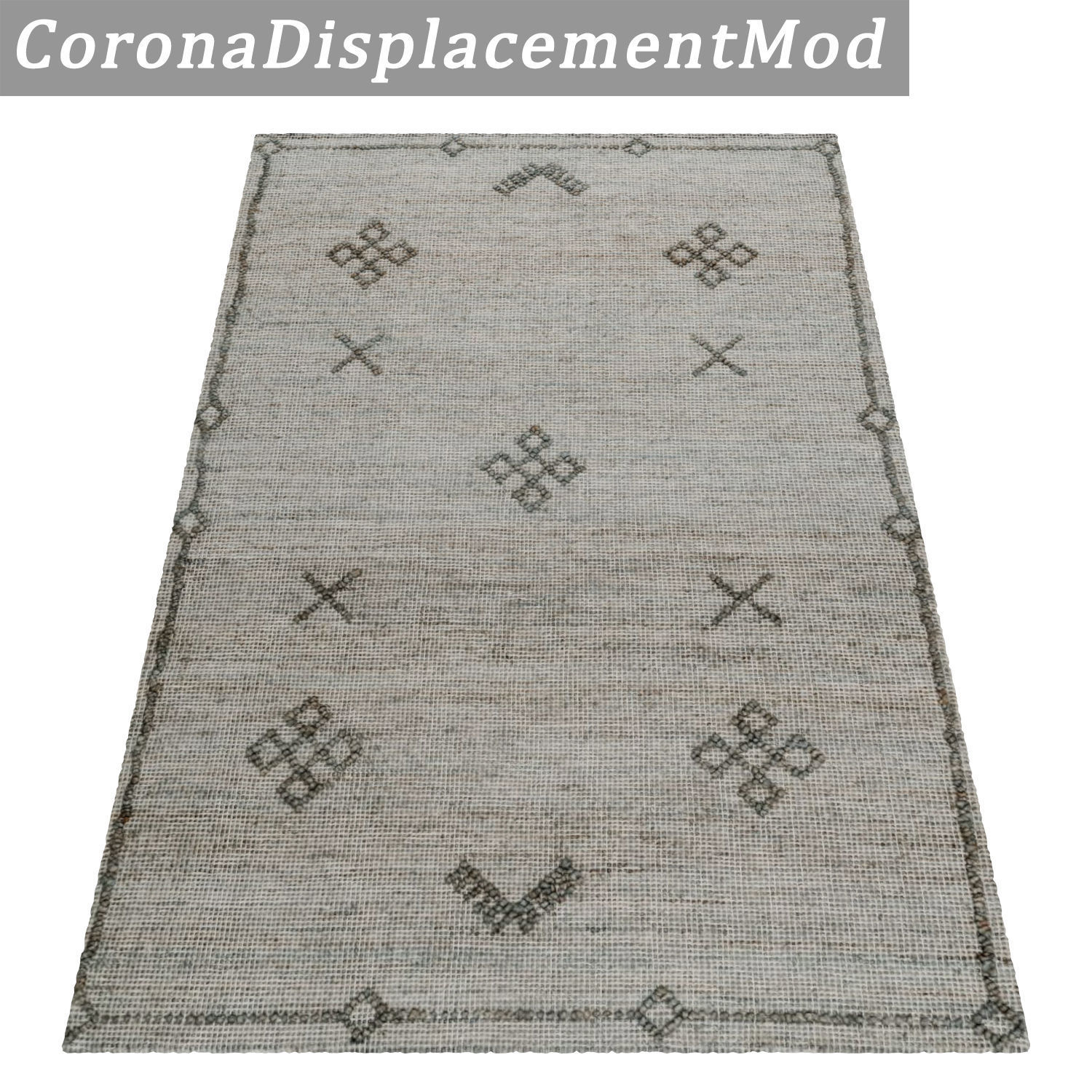 Rug Set 1424 3D model_4