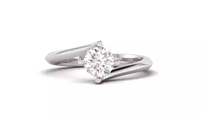 Princess Diamond Engagement Ring 002