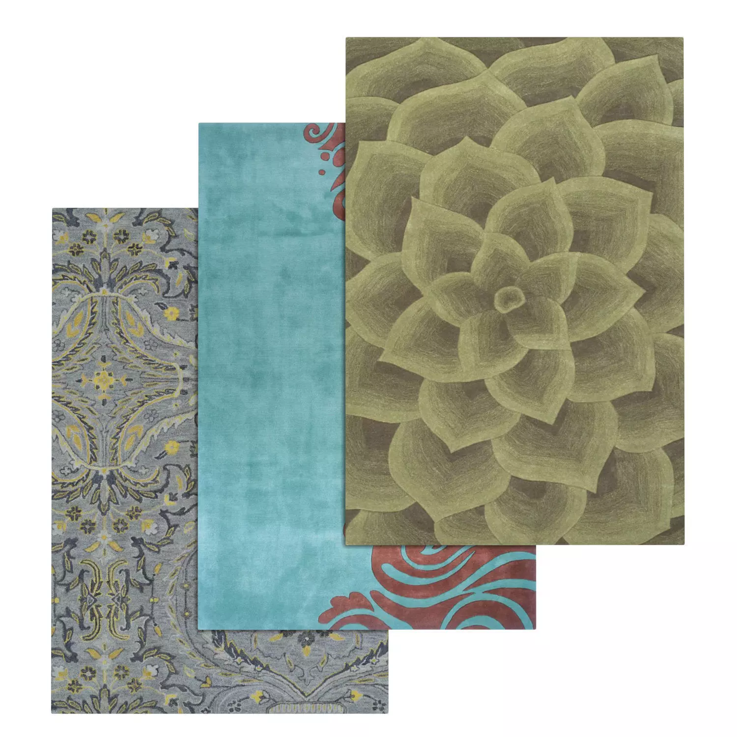 Rug Set 1426 3D model_0