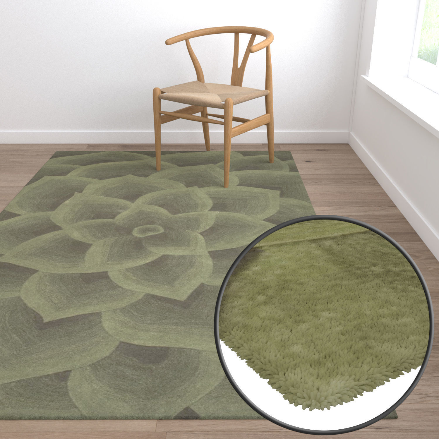 Rug Set 1426 3D model_5