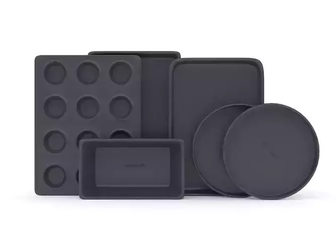 Simply Calphalon Bakeware Set 3D model
