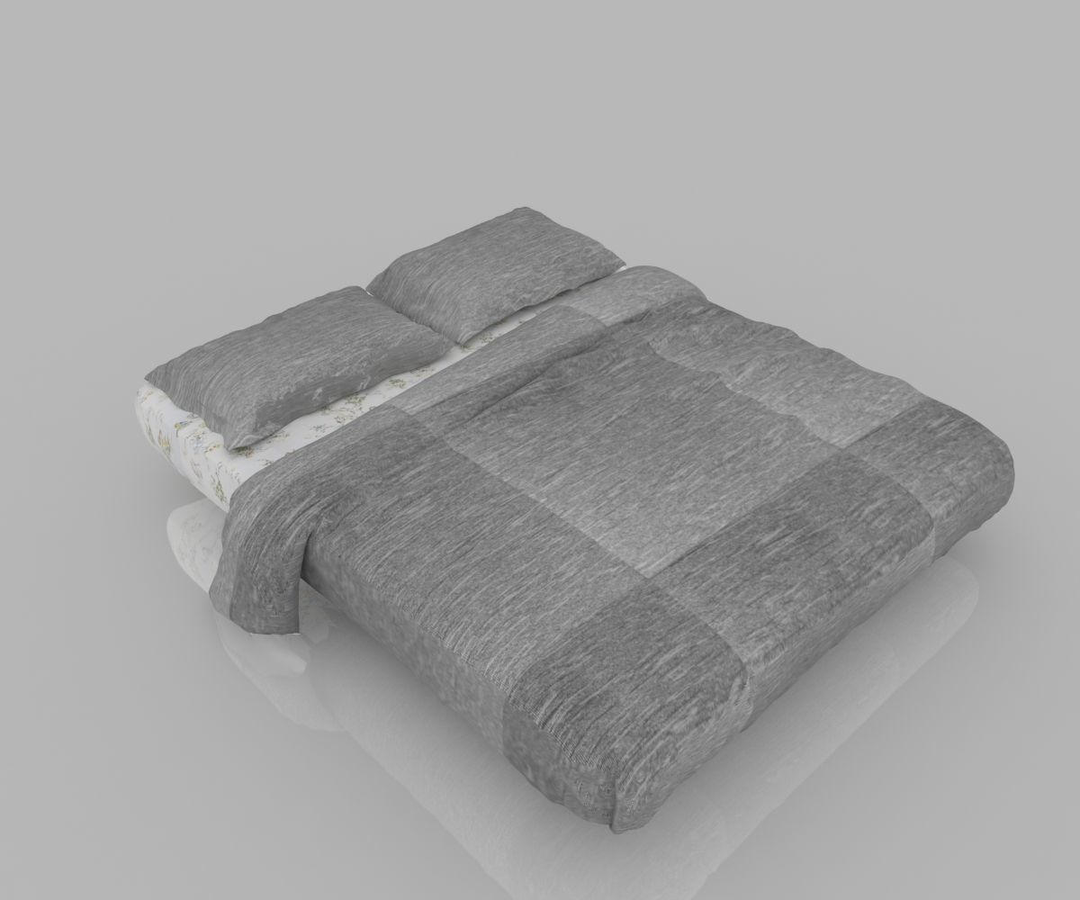 BED 1-5 3D model_4