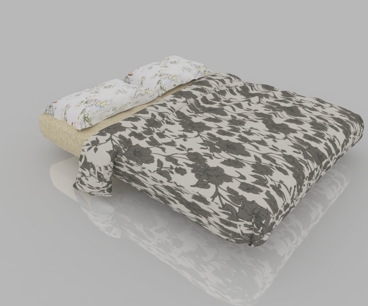 BED 1-5 3D model_3