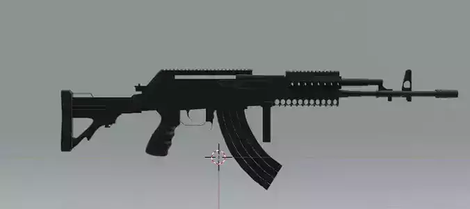 M762  Gun Free 3D model