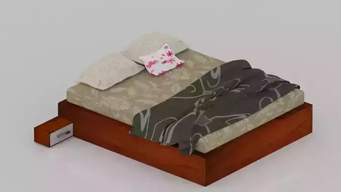 BED 1-6 3D model