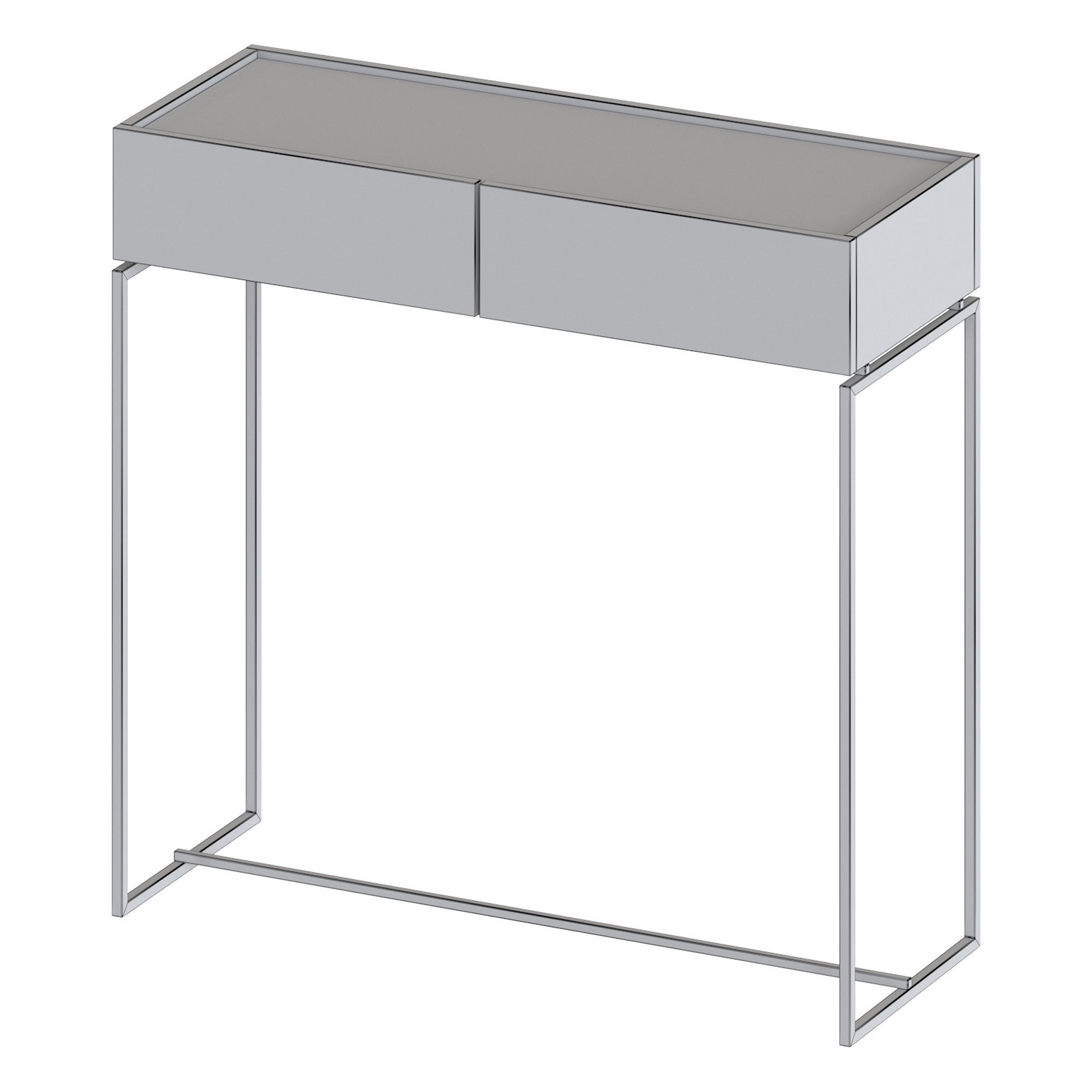 Serax Dialect - drawer console table 3D model_1
