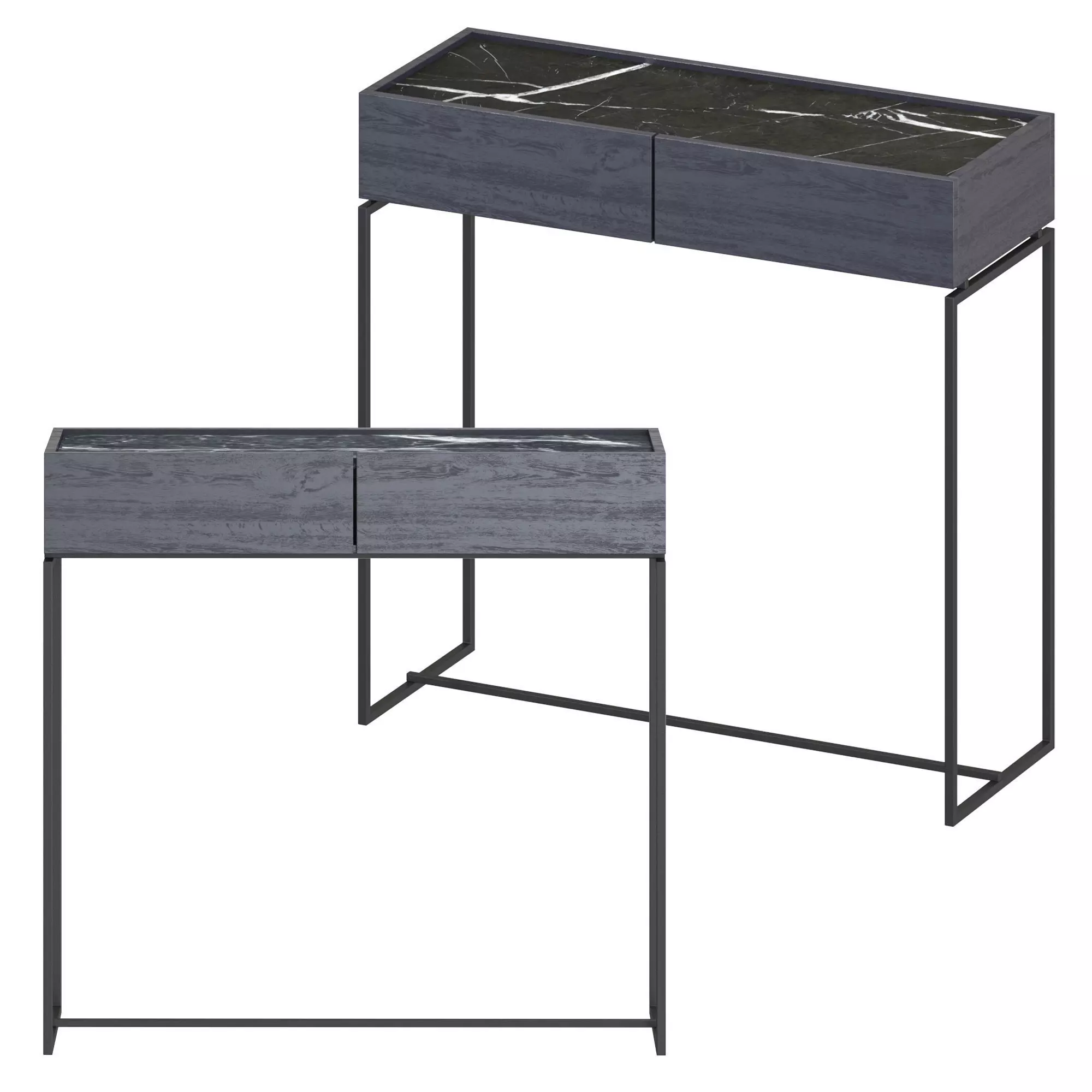 Serax Dialect - drawer console table 3D model_0