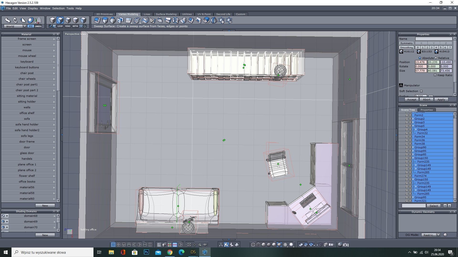 Building office 3D model_3