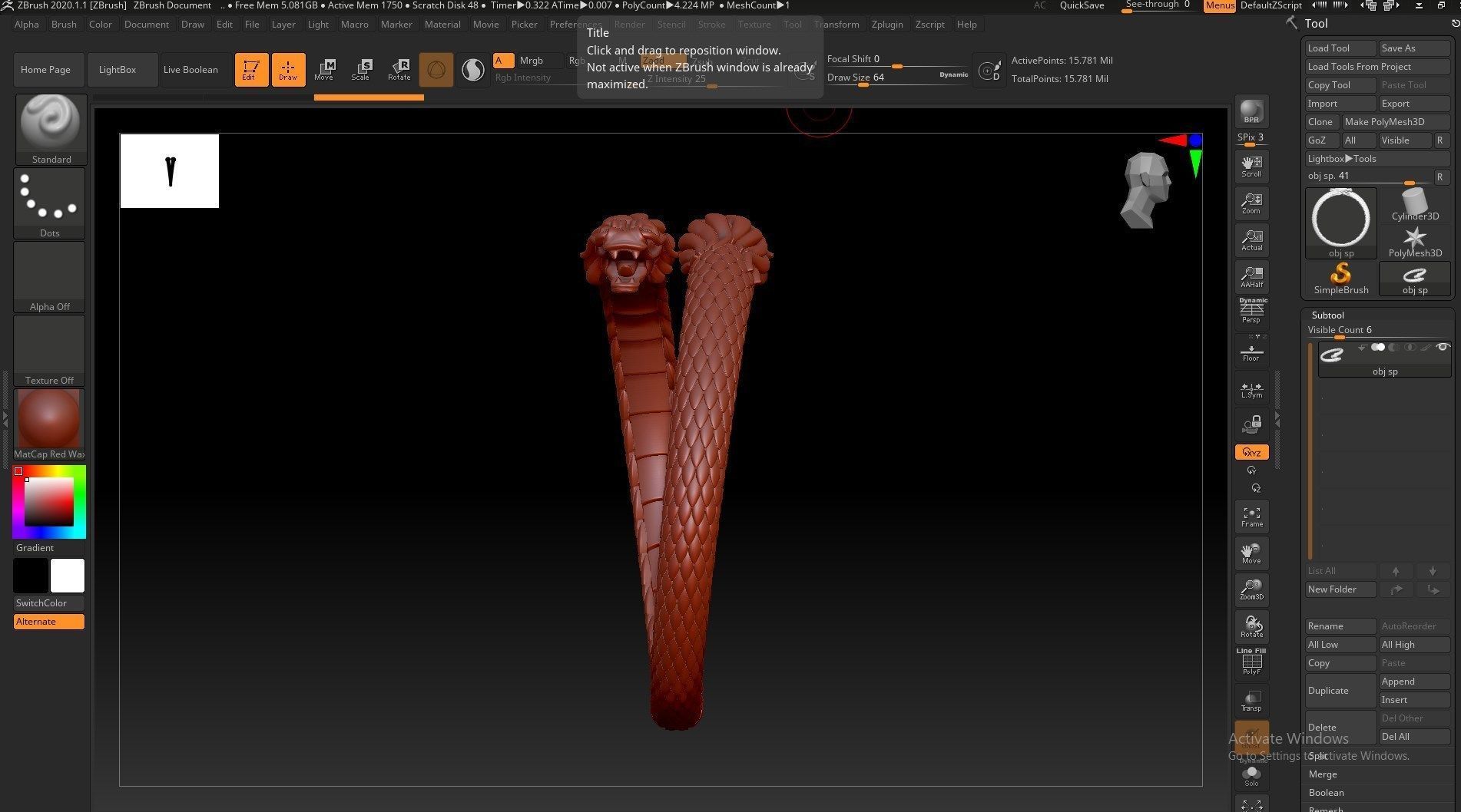 Dragon Gothic Jewelry  Bracelet  3D Model STL File - DGJB1 3D print model_40