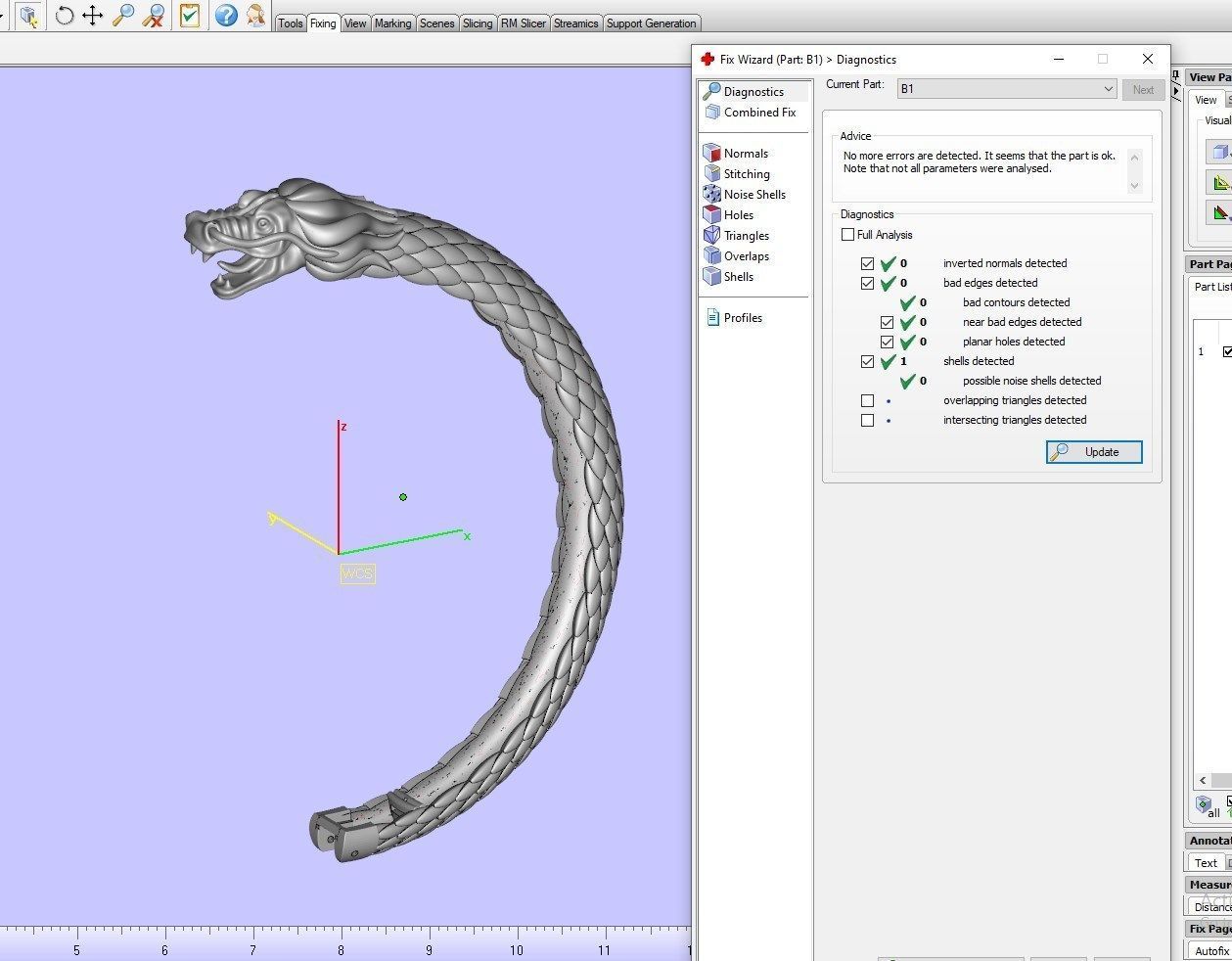 Dragon Gothic Jewelry  Bracelet  3D Model STL File - DGJB1 3D print model_37