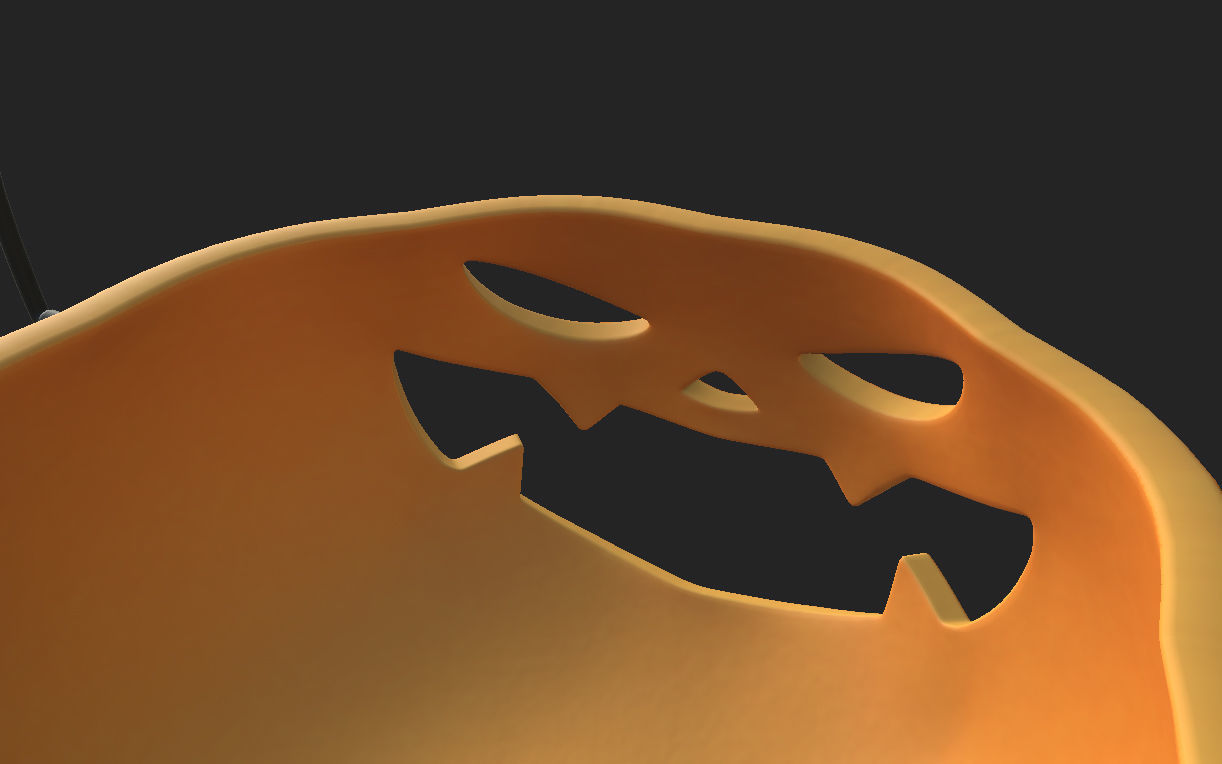 Pumpkin Bucket 3D model_15