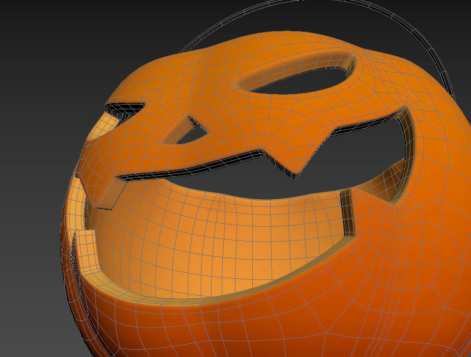 Pumpkin Bucket 3D model_23