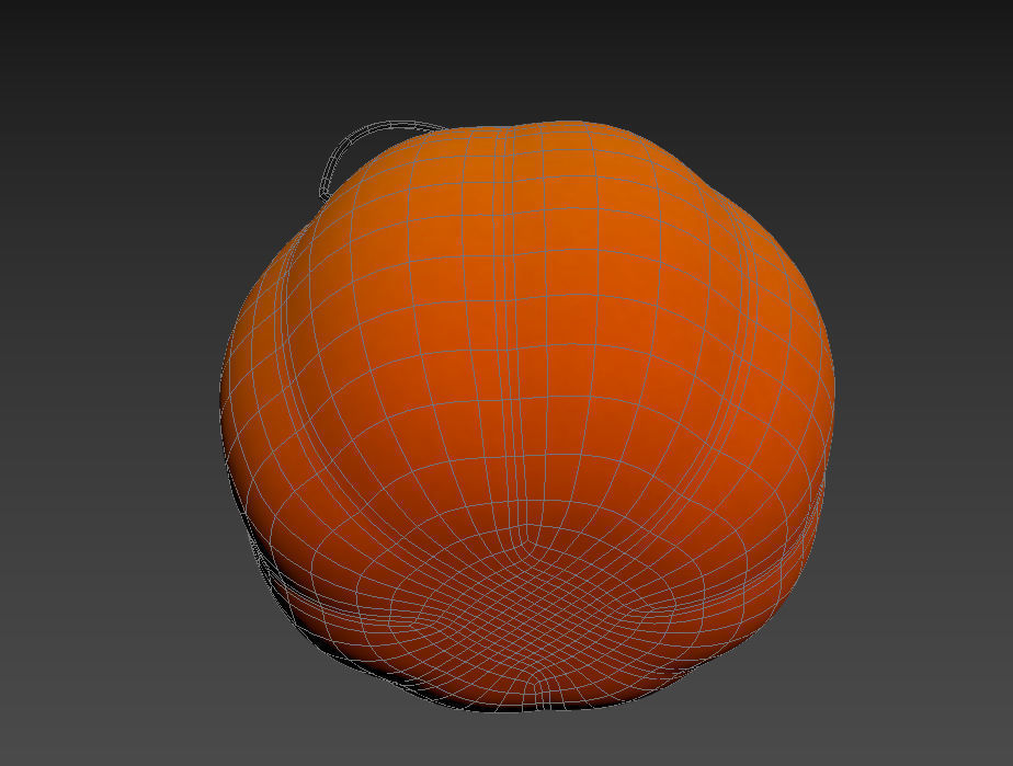 Pumpkin Bucket 3D model_22