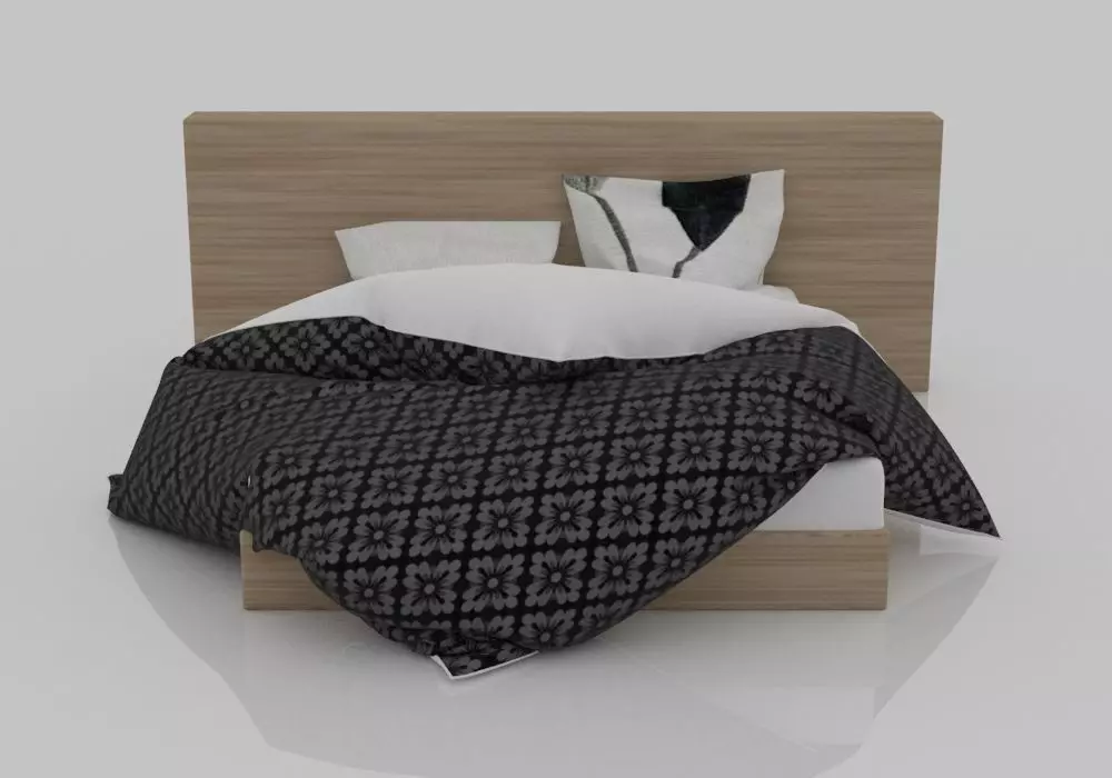 BED 1-8 3D model_0