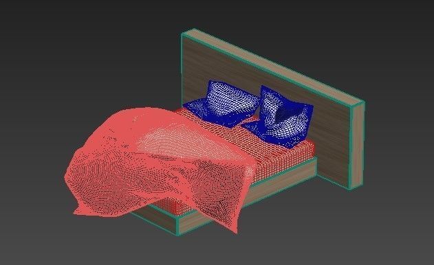 BED 1-8 3D model_4