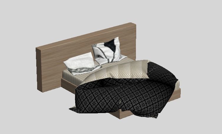 BED 1-8 3D model_1