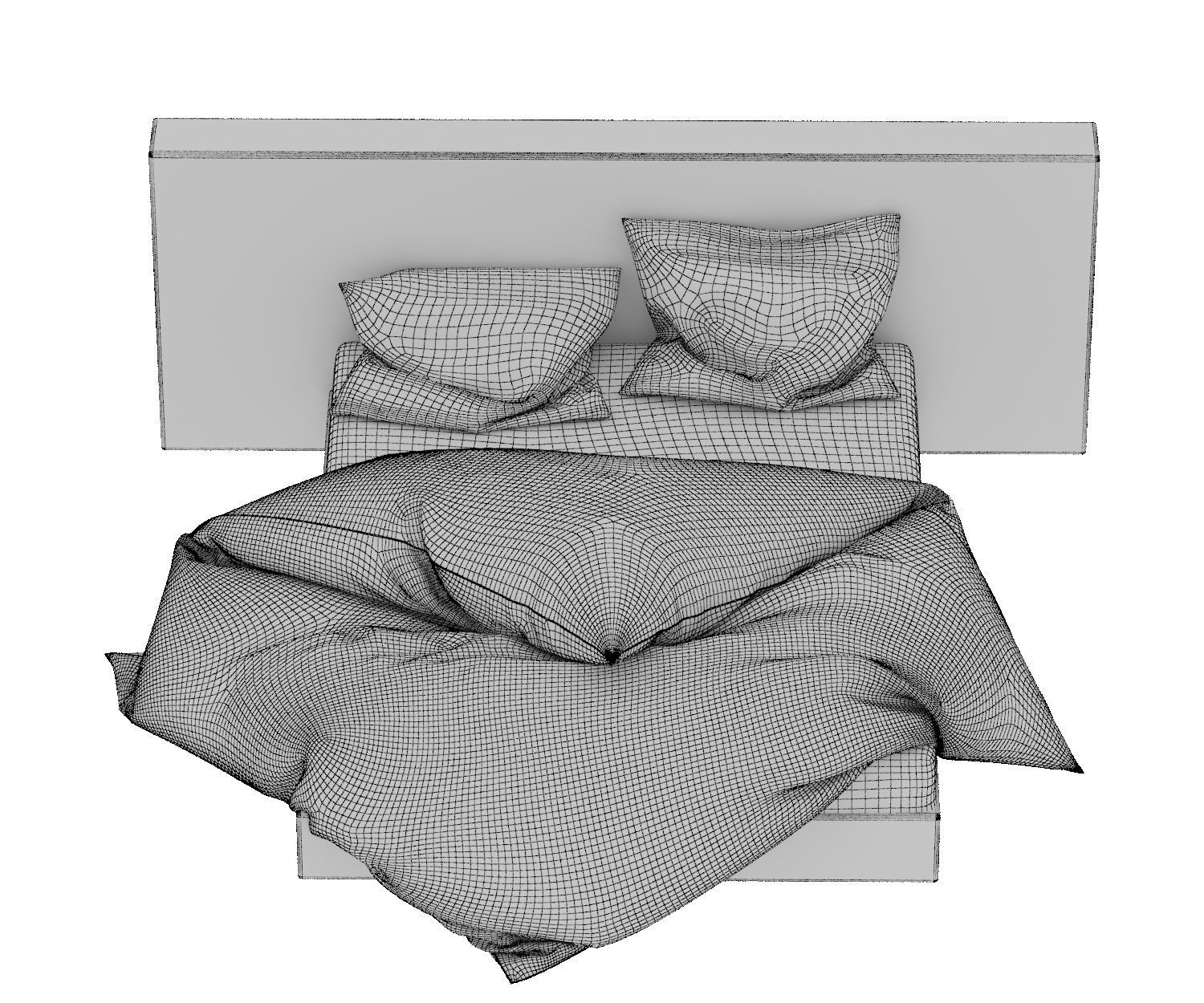 BED 1-8 3D model_6