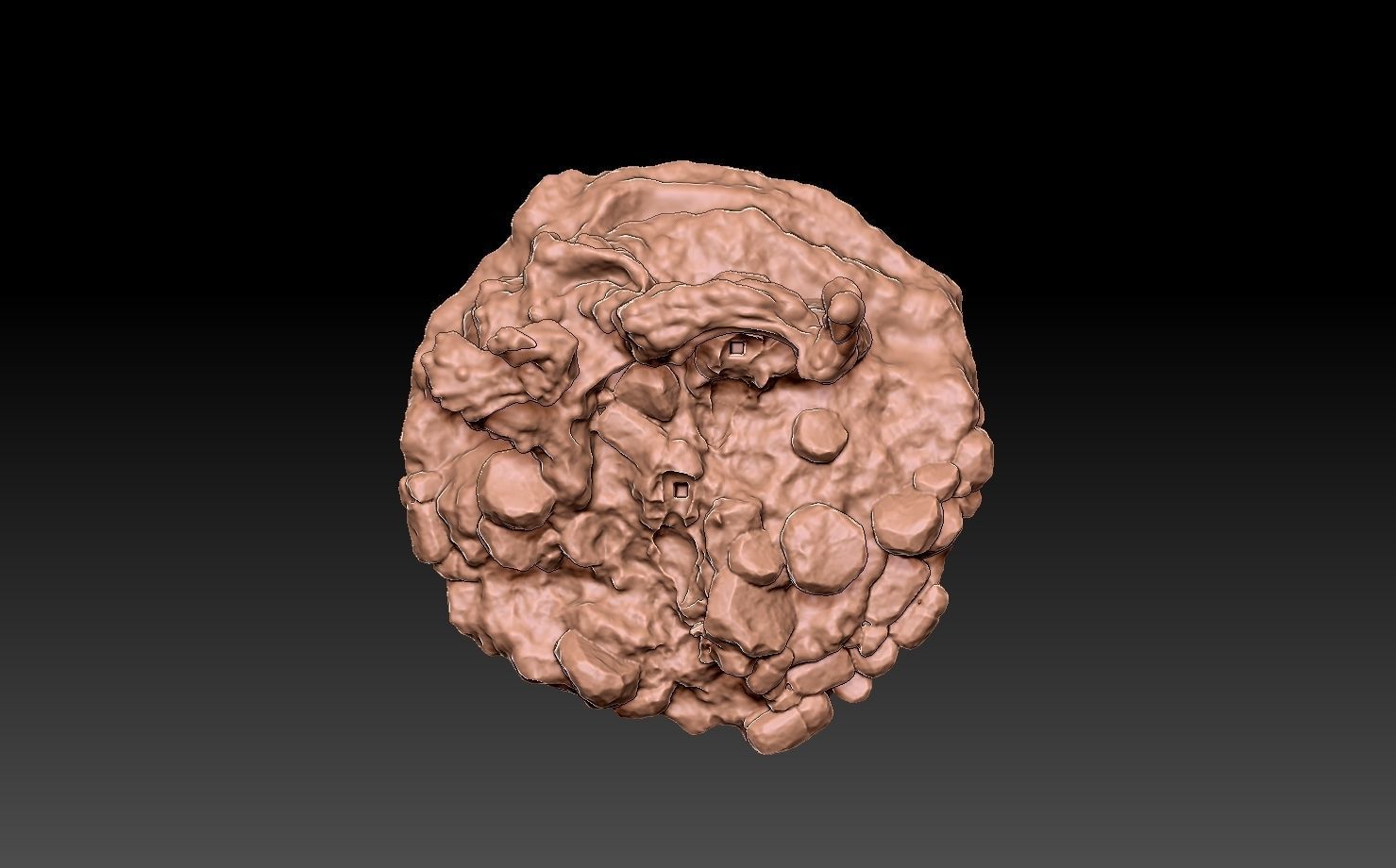 Ghostmantis monster girl character creature 3D printable 3D print model_9