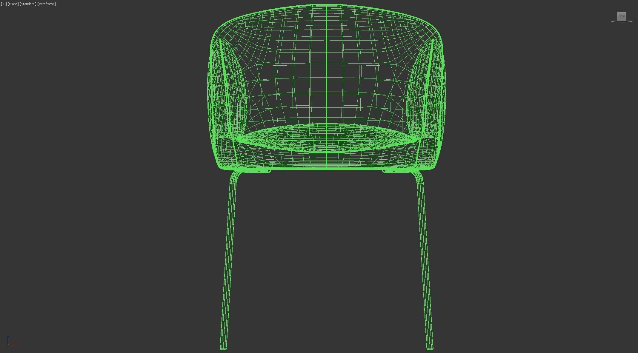 Tulip Chair - 3ds Max 3D model_49
