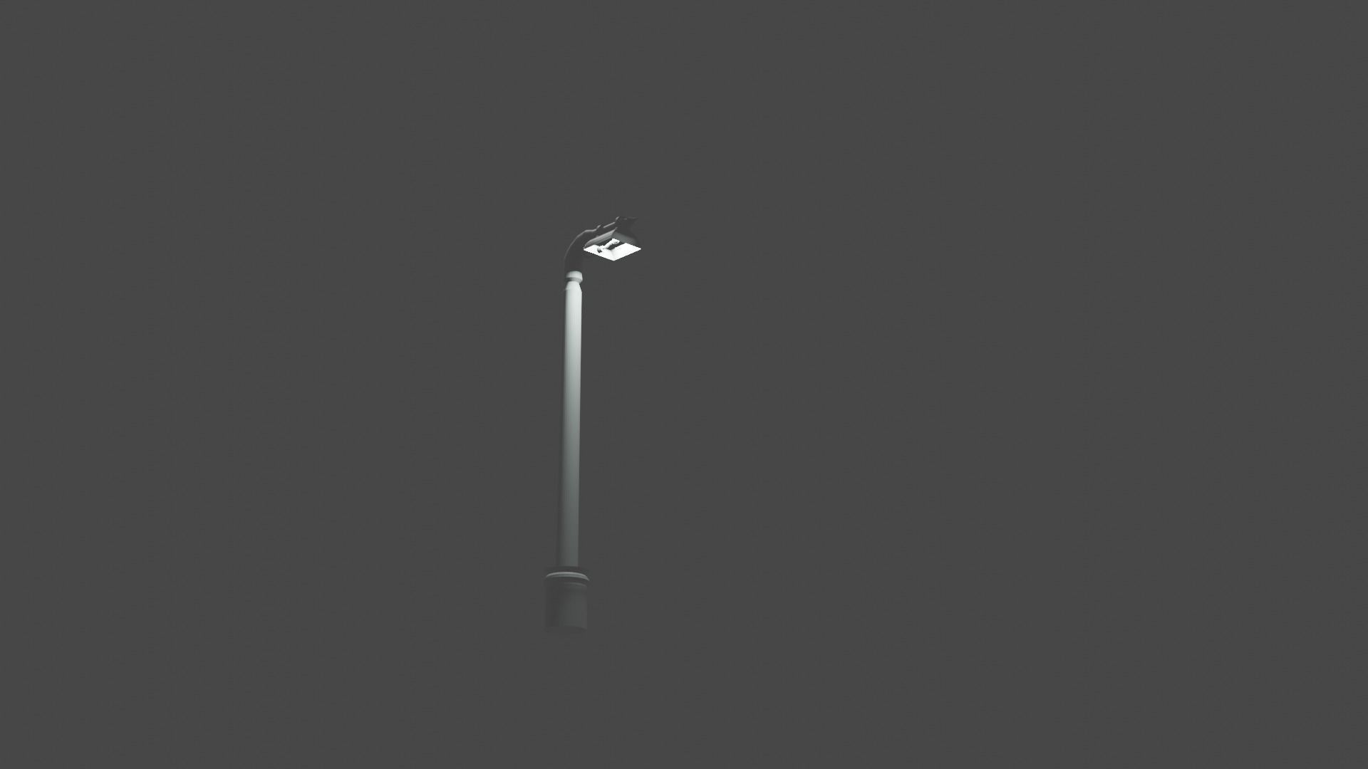 Street lamp Free 3D model_5