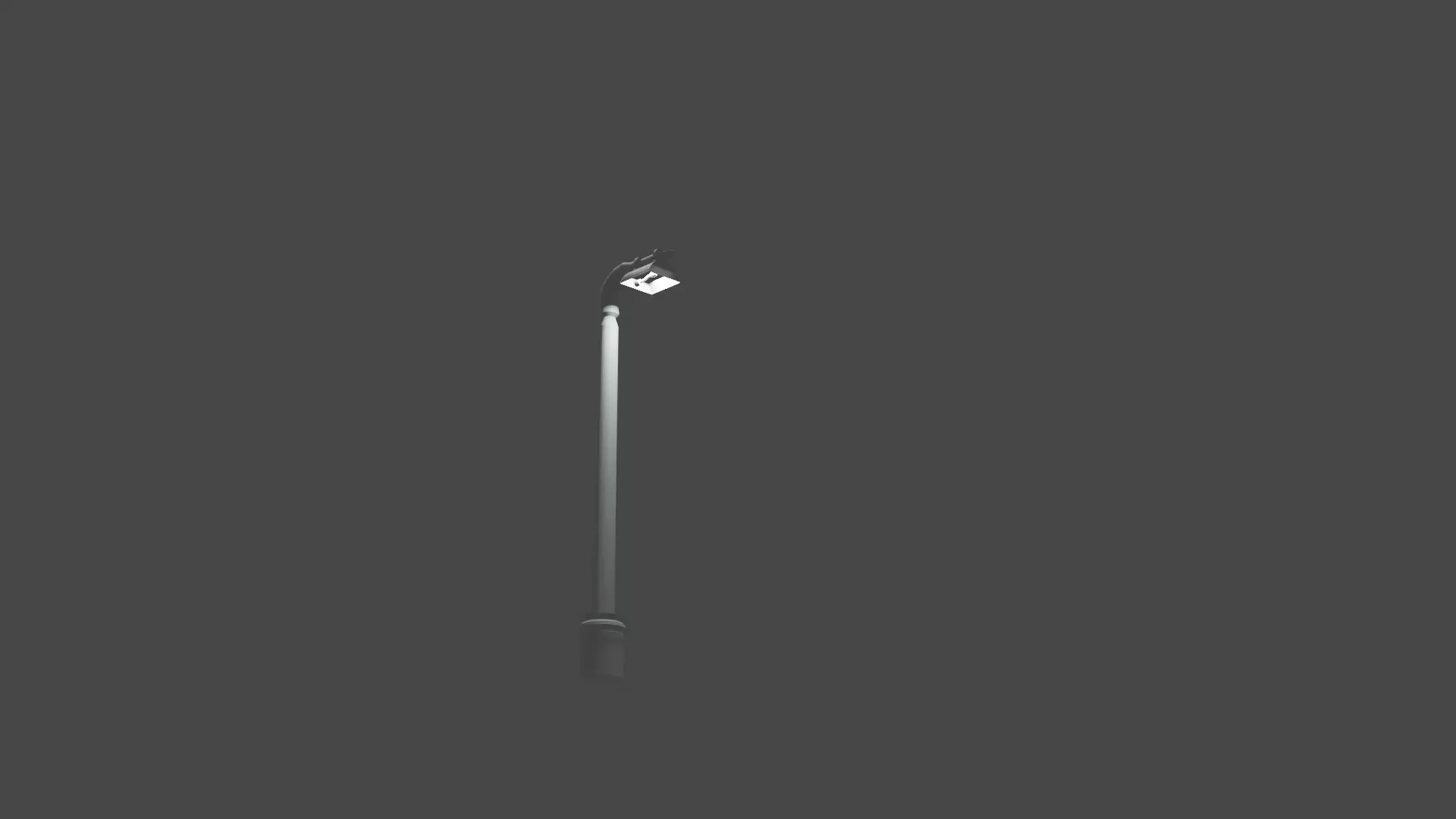 Street lamp Free 3D model_0