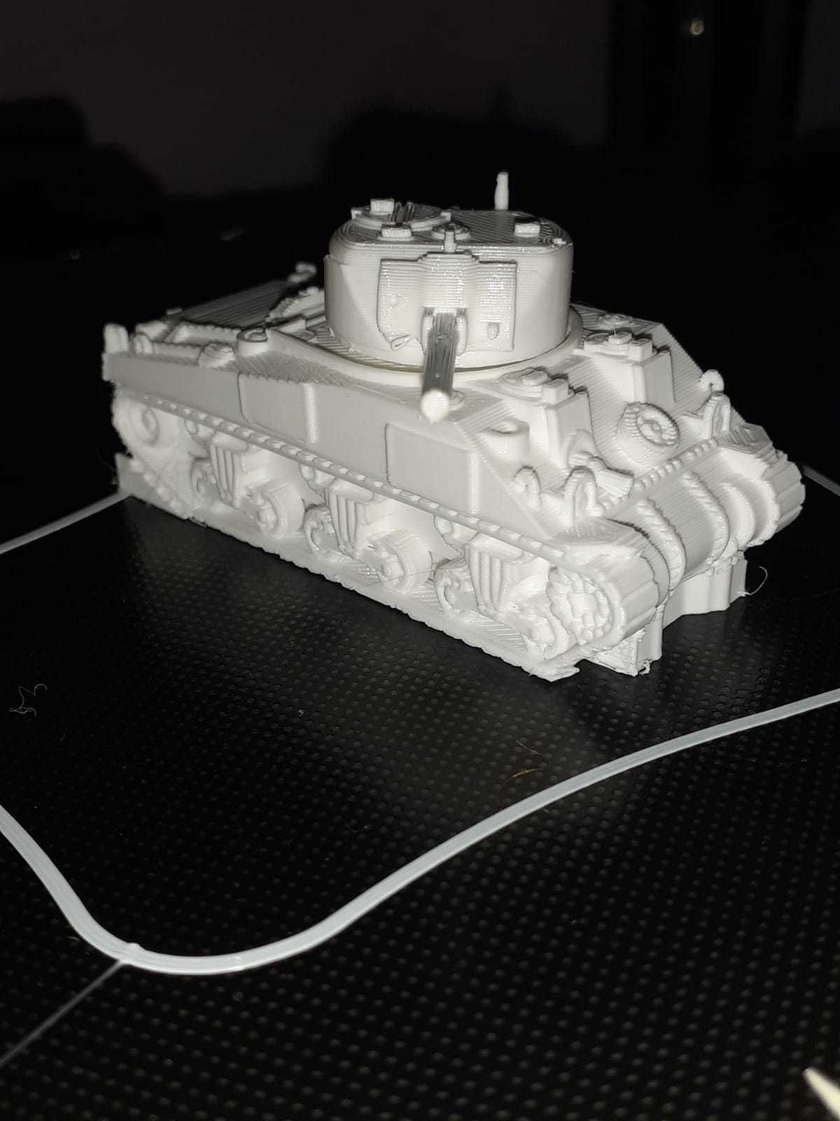 Sherman Tank 3D print model_1