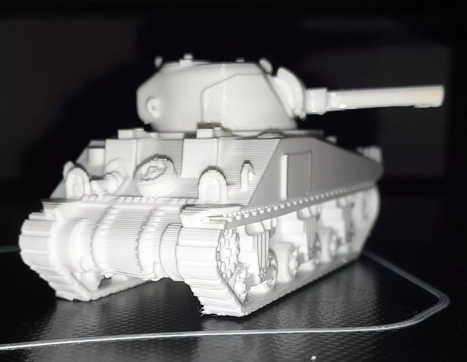 Sherman Tank 3D print model_0