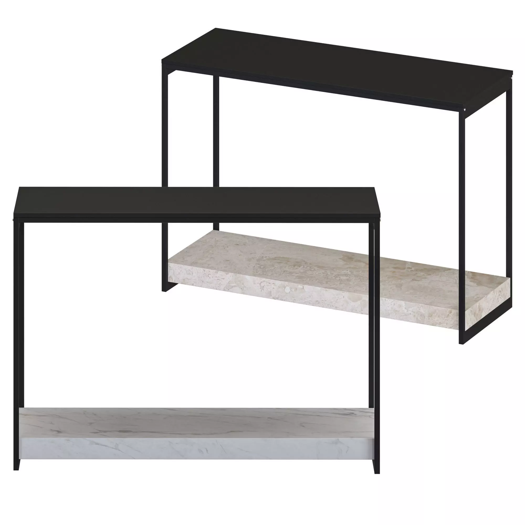 Atmosphera Marble console table 3D model_0