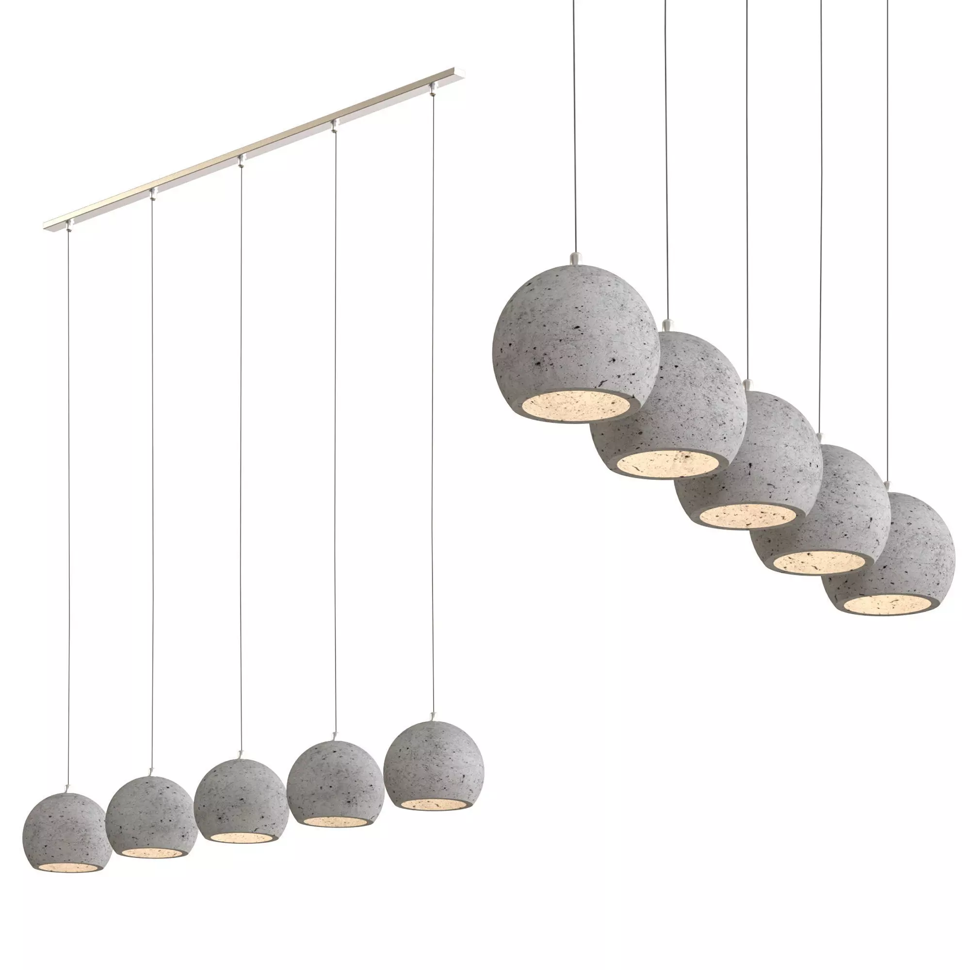 DELIFE - ceiling lamp 3D model_0