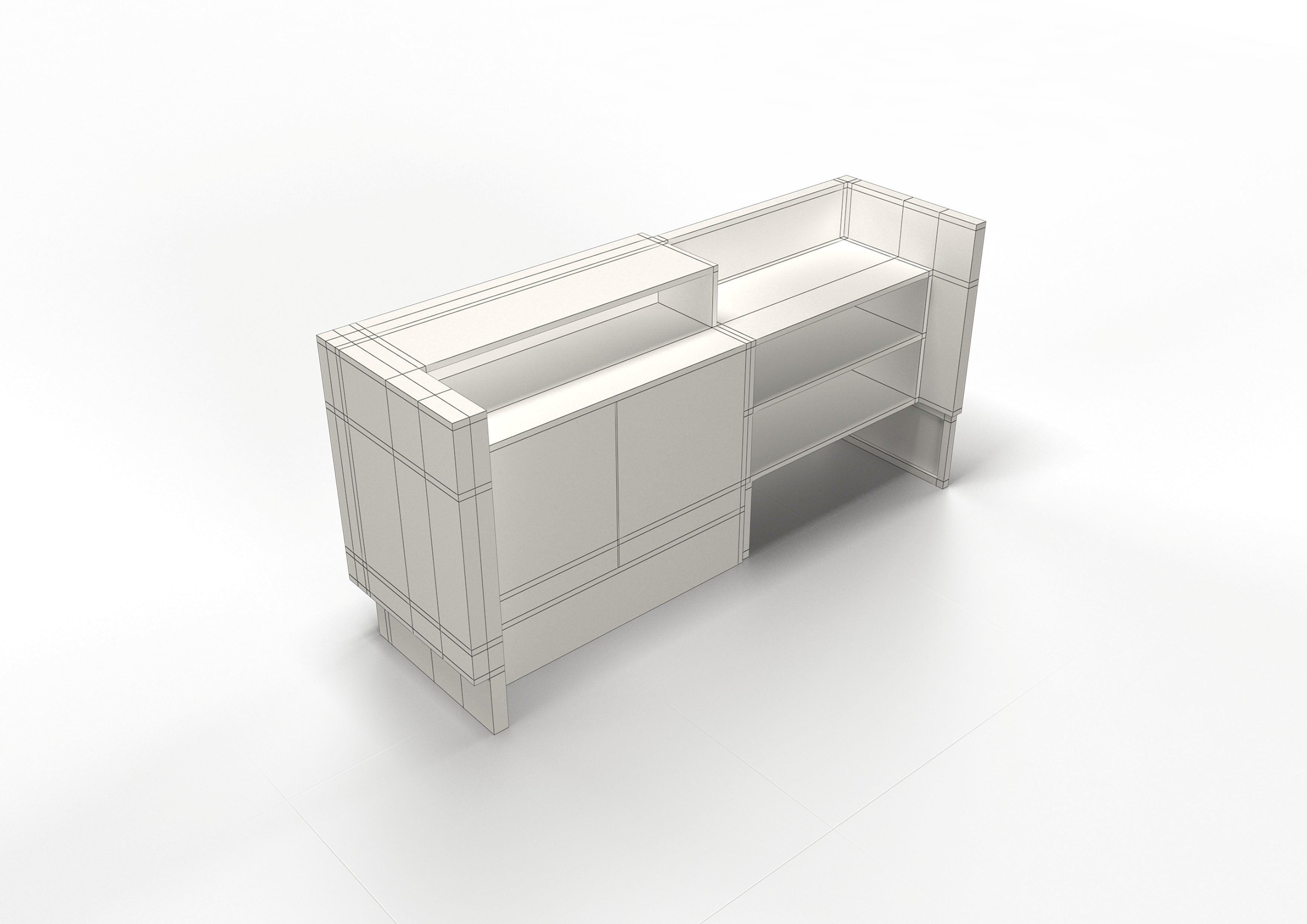 BAR COUNTER 3D model_6