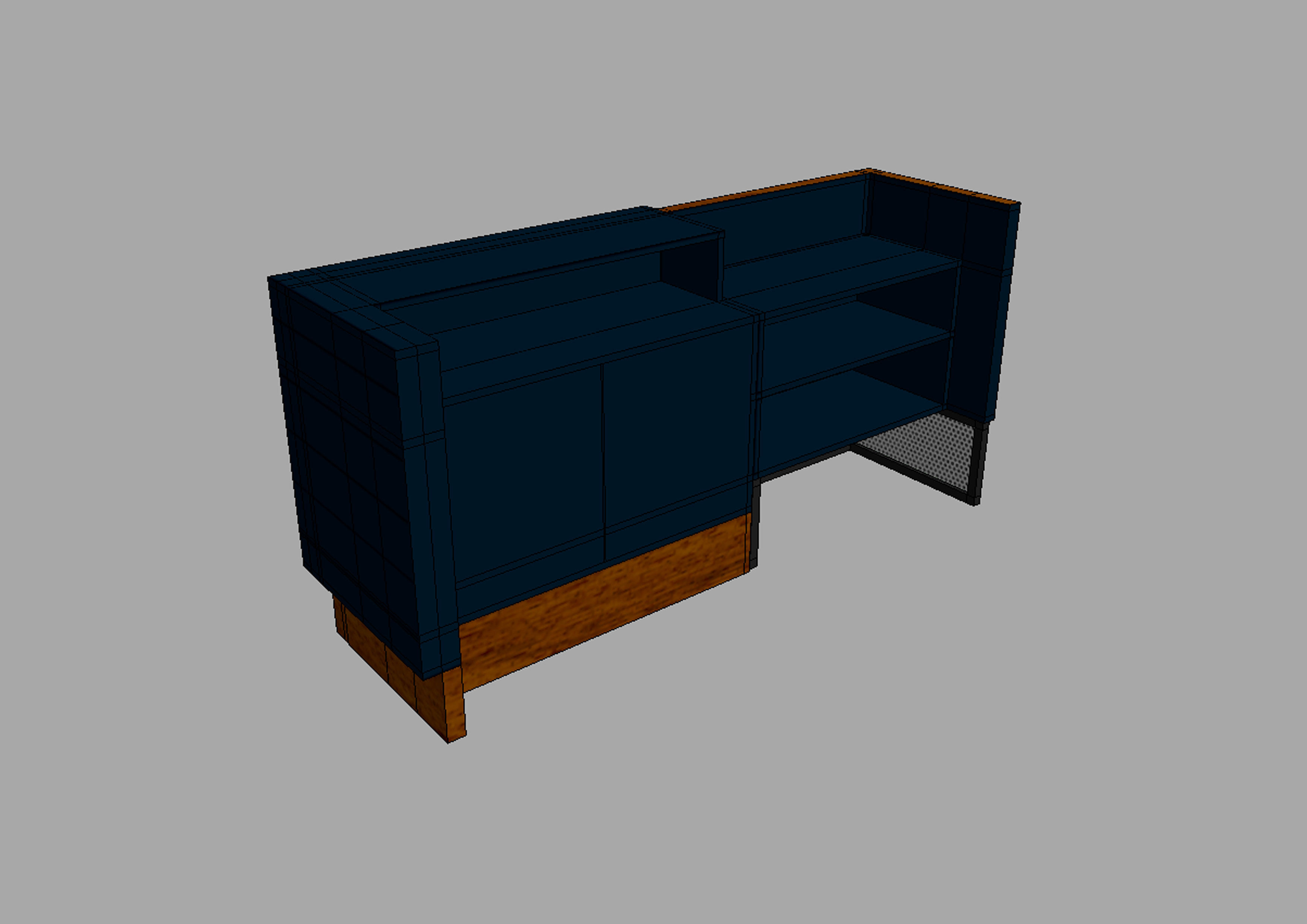 BAR COUNTER 3D model_10