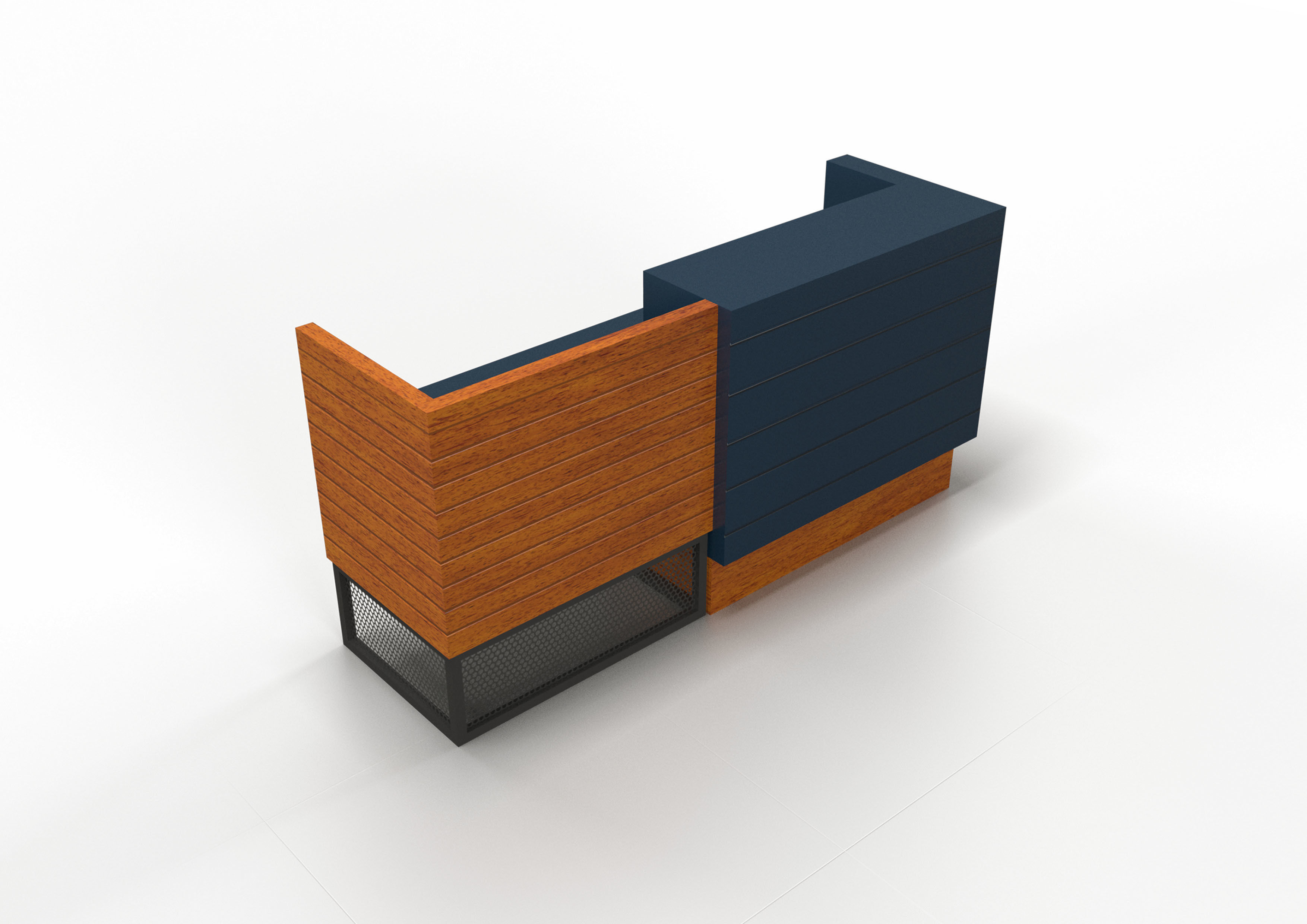 BAR COUNTER 3D model_2