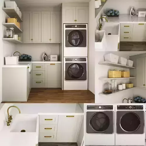 Collection Appliances I Laundry 12 3D model