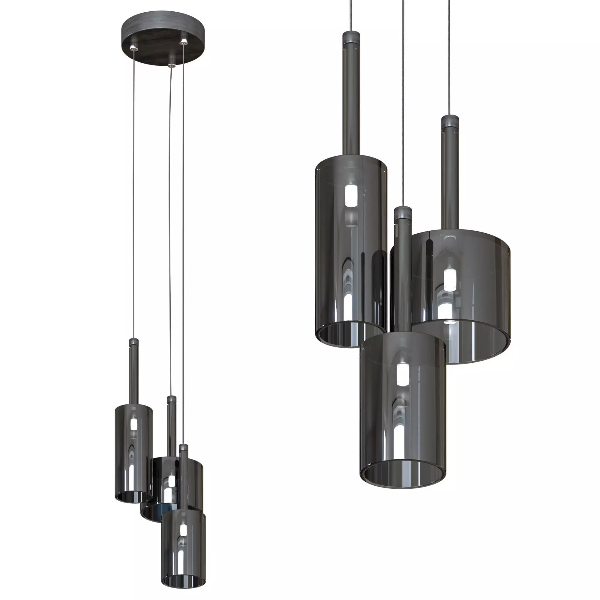 MZStech Vintage Ceiling lamp 3D model_0