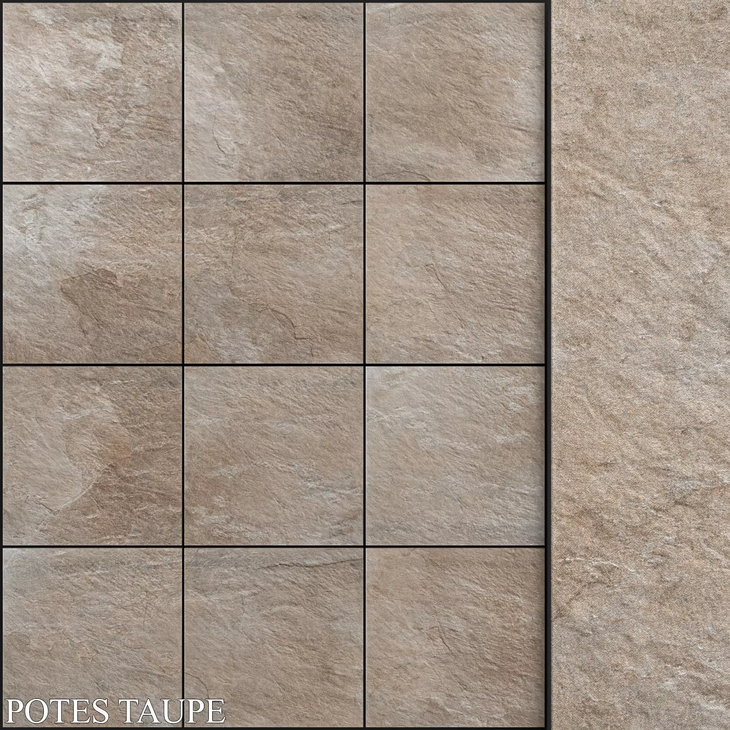 Keros Potes Taupe 3D model_0