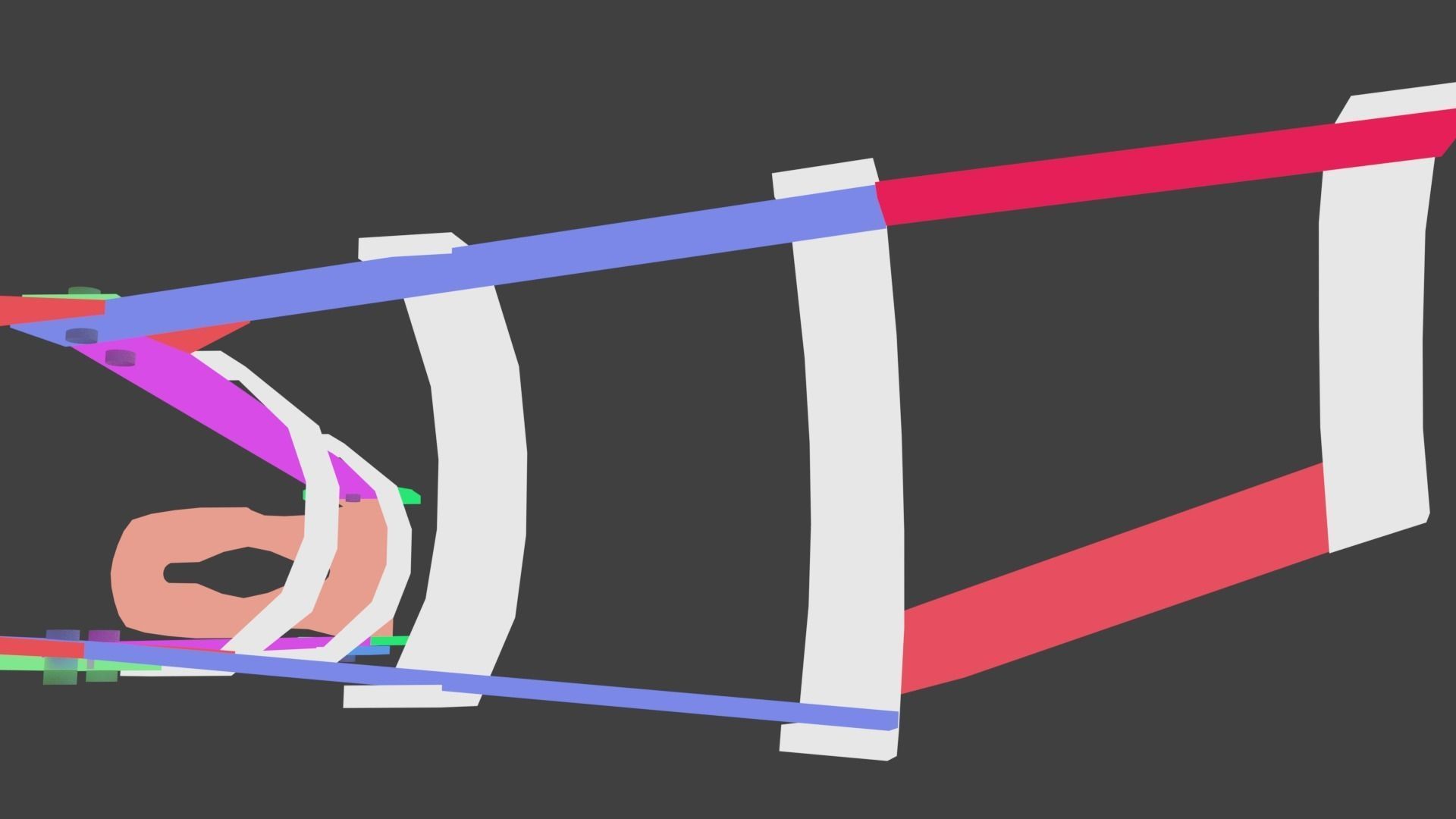 Invisible Chair 3D model Low-poly 3D model_22