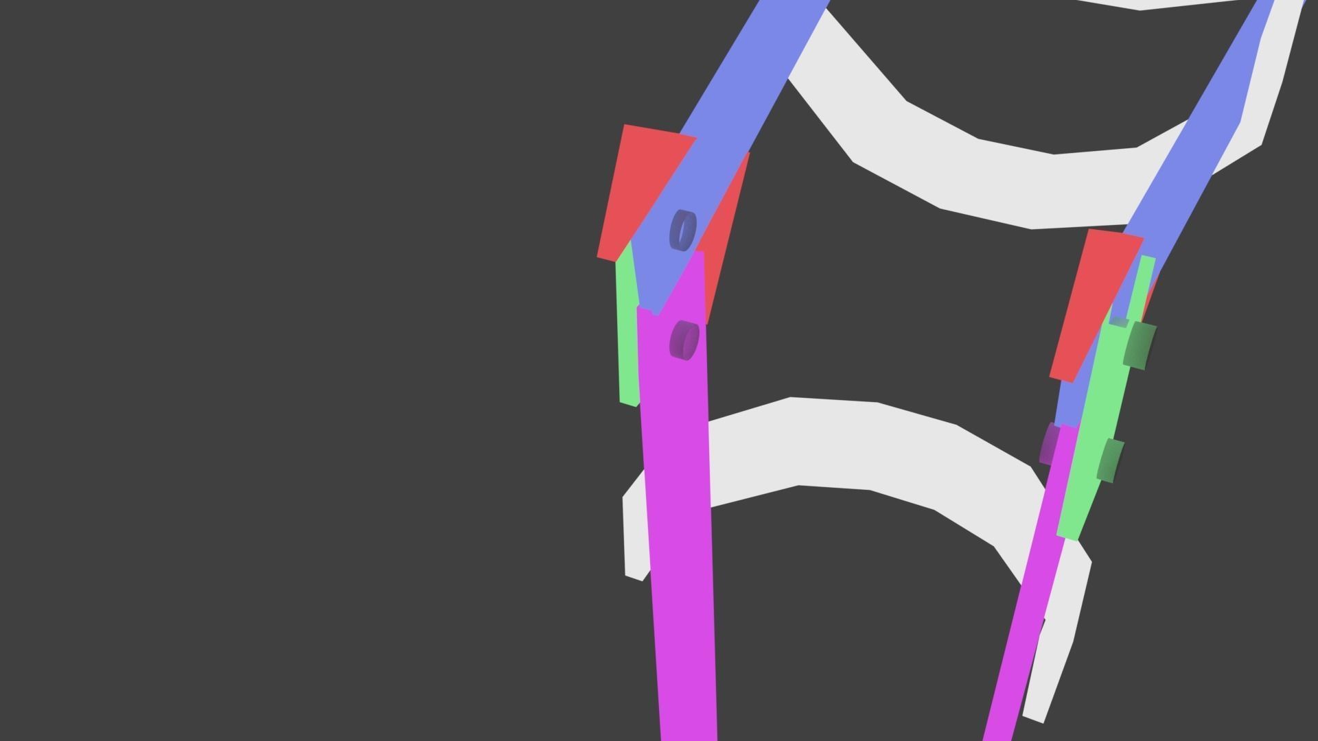 Invisible Chair 3D model Low-poly 3D model_23