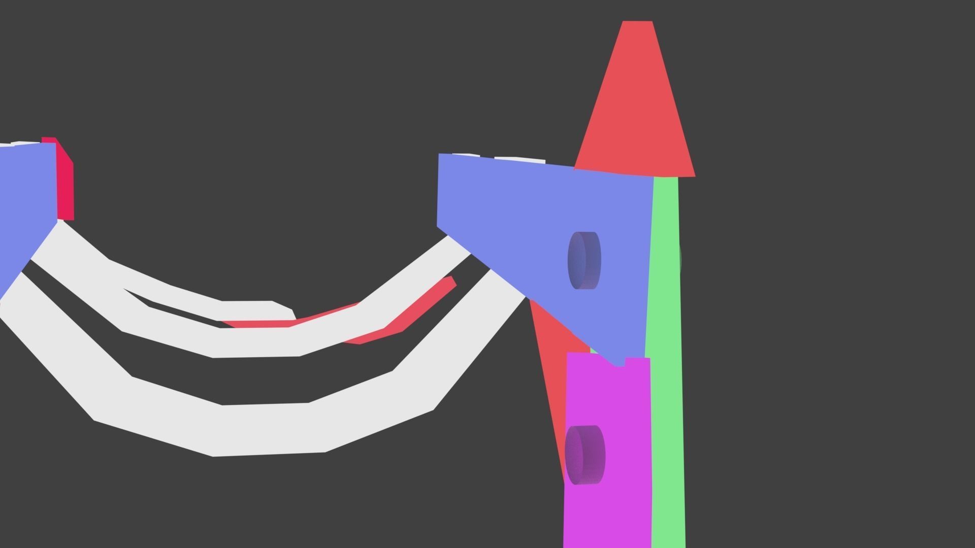 Invisible Chair 3D model Low-poly 3D model_14