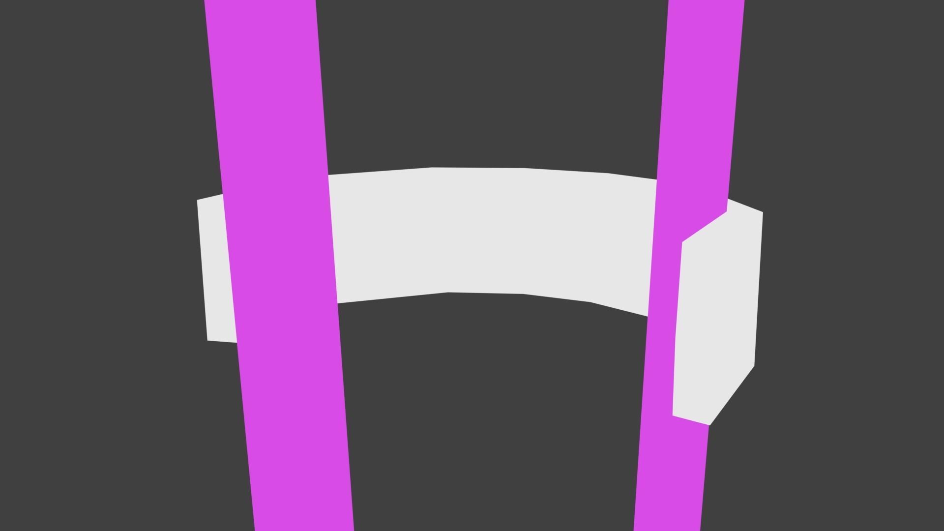 Invisible Chair 3D model Low-poly 3D model_11