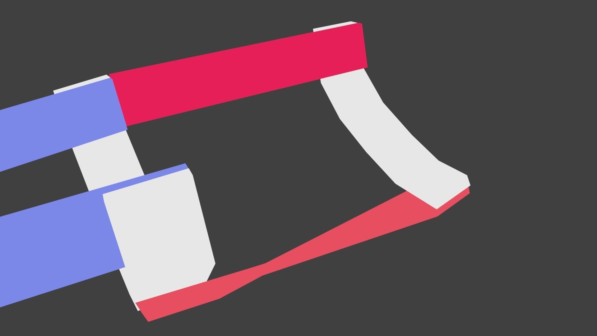 Invisible Chair 3D model Low-poly 3D model_20