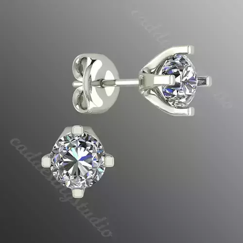 Earrings bi 8 3D print model