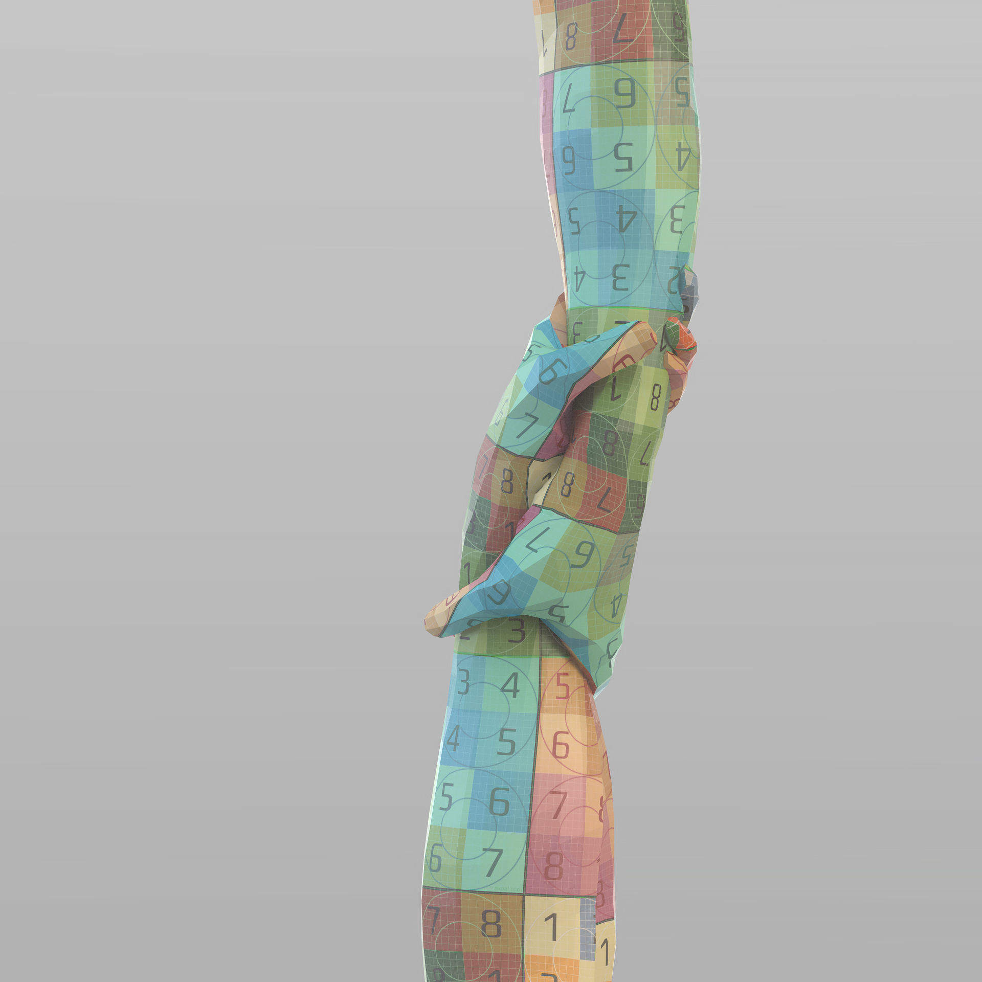 Realistic Grabbed Hands 3D model_11