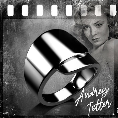 Noir stars  Audrey Totter 3D print model