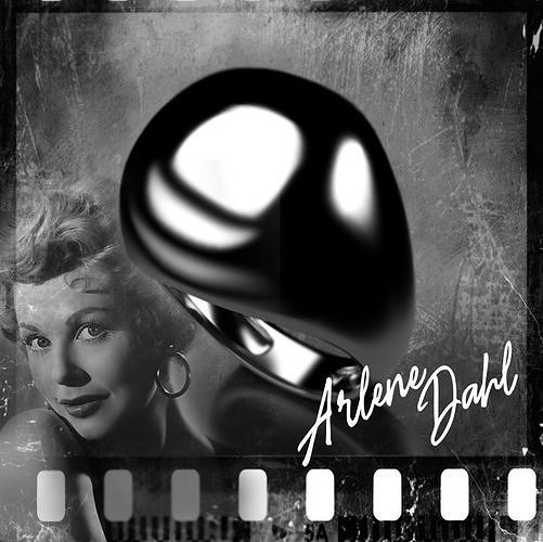 Noir stars Arlene  Dahl 3D print model