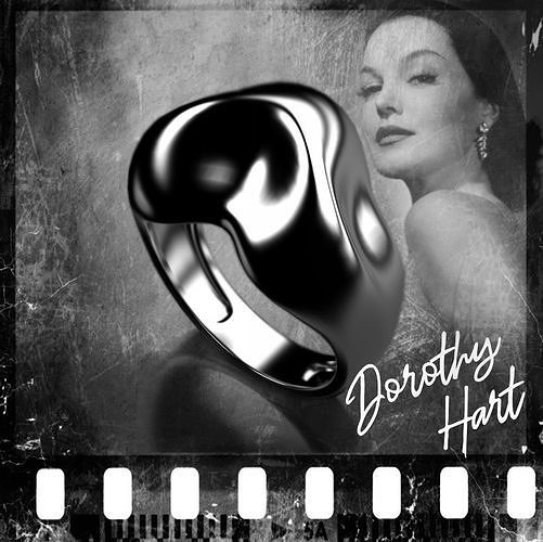 Noir stars Dorothy Hart 3D print model
