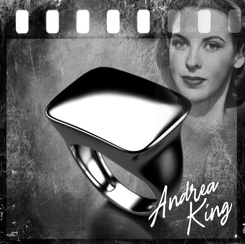 Noir stars Andrea King 3D print model