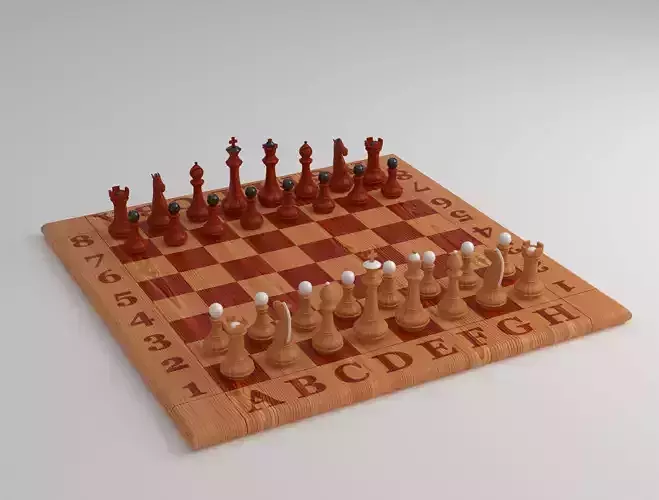 Classic chess table