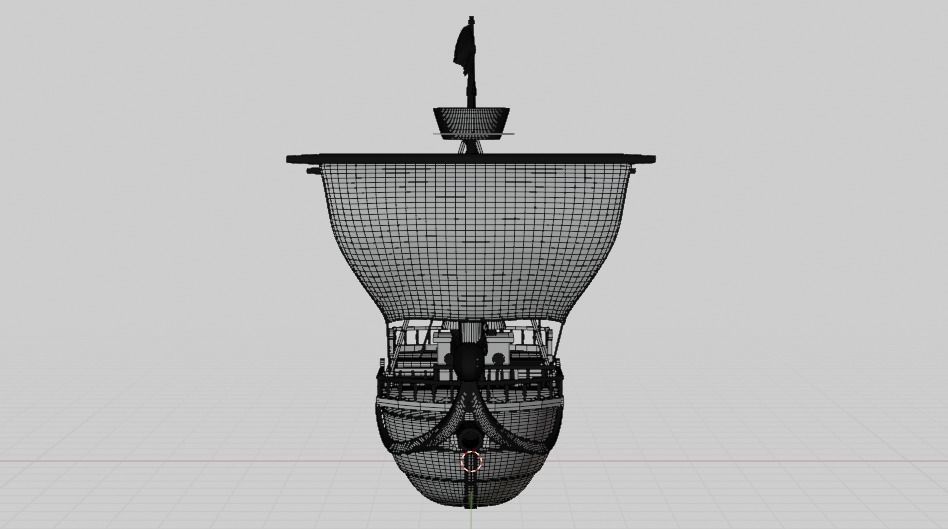 Going Merry - One Piece 3D model_9