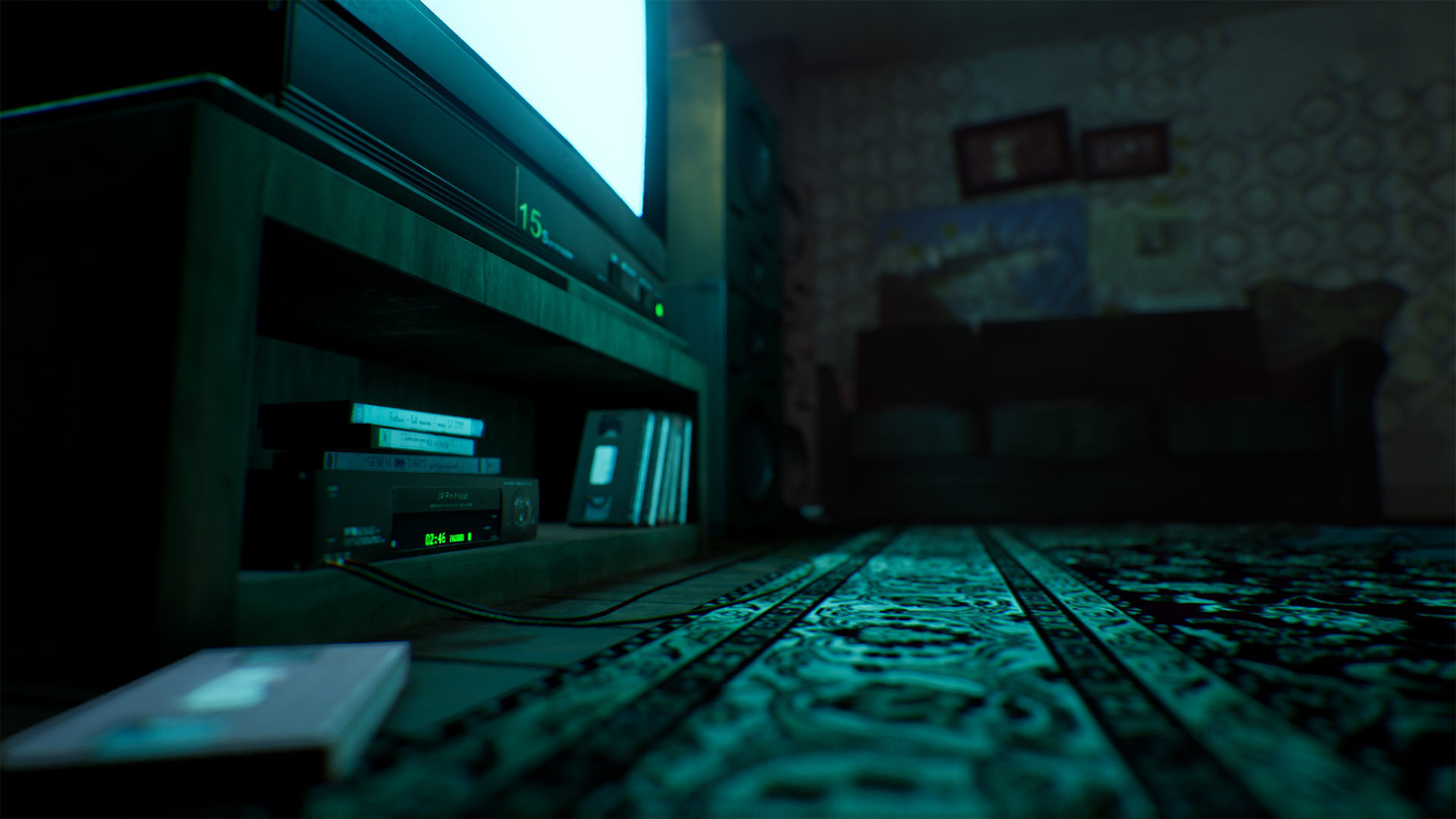 Abandoned Room Low-poly 3D model_9