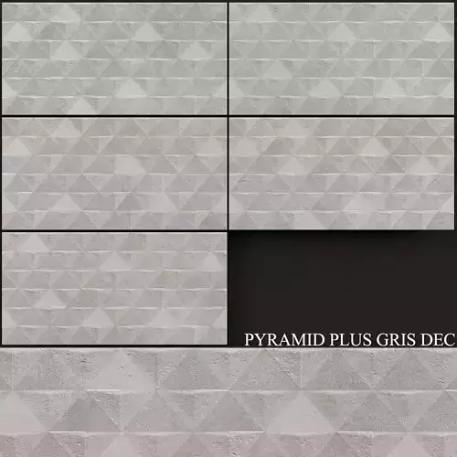 Keros Decorado Pyramid Plus Gris
